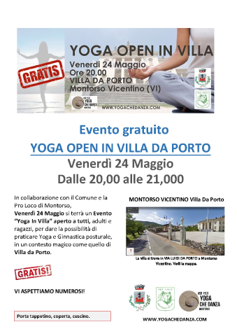 Yoga in Villa da Porto
